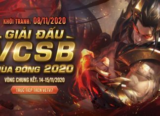 Liên Minh Huyền Thoại: Lịch thi đấu VCSB Mùa Đông 2020