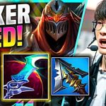 Vì sao Faker lại ưu ái lối chơi Zed Nguyệt Đao – Thương Phục Hận Serylda?