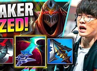 Vì sao Faker lại ưu ái lối chơi Zed Nguyệt Đao – Thương Phục Hận Serylda?