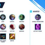 Liên Minh Huyền Thoại Tốc Chiến bản 1.1: Chỉnh sửa tướng và trang bị