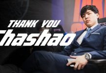 HLV ChaShao nói lời chia tay với đội tuyển Suning Gaming