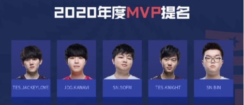 SofM được đề cử danh hiệu MVP mùa giải 2020