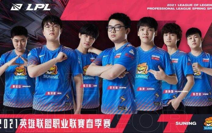 Suning chiến thắng TOP Esports