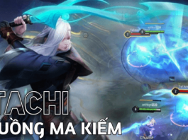 Cách lên đồ và combo mạnh nhất của Tachi Liên Quân