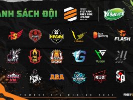Cập nhật lịch thi đấu Free Fire VFL Winter 2021 mới nhất