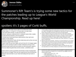 Riot Games lên kế hoạch cân bằng LMHT để phục vụ cho CKTG 2021