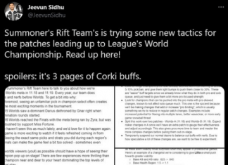 Riot Games lên kế hoạch cân bằng LMHT để phục vụ cho CKTG 2021