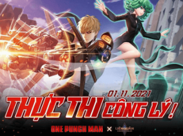 Tạo hình mới của “thánh” Saitama trong One Punch Man LQMB