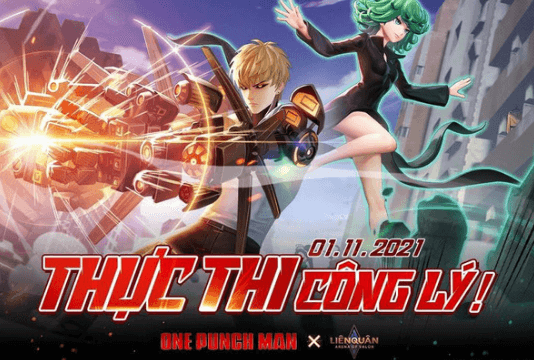 Tạo hình mới của “thánh” Saitama trong One Punch Man LQMB