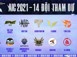 Thể thức và Lịch thi đấu AIC 2021 Liên quân Mobile