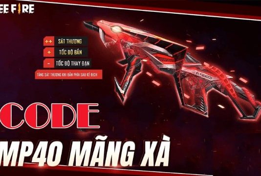 Cách nhận Code MP40 Mãng Xà miễn phí mới nhất code mp40 mãng xà