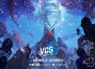 Bảng xếp hạng VCS Mùa Đông 2021 hôm nay