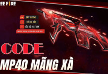 Tổng hợp mã code Mp40 Mãng Xà mới nhất năm nay code Mp40 Mãng Xà