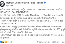 “Rạp xiếc” SE chính thức nhận án phạt của BTC VCS