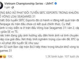 “Rạp xiếc” SE chính thức nhận án phạt của BTC VCS