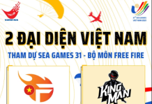 Công bố 2 đại diện Việt Nam tham dự Free Fire SEA Games 31
