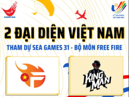 Công bố 2 đại diện Việt Nam tham dự Free Fire SEA Games 31