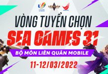 Lịch thi đấu vòng tuyển chọn Liên Quân Mobile SEA Games 31