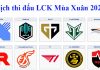 Cập nhật lịch thi đấu chính thức của LCK Mùa Xuân 2023