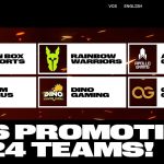 Danh sách đội tuyển tham dự Vòng Thăng Hạng VCS Mùa Xuân 2024 đã được công bố