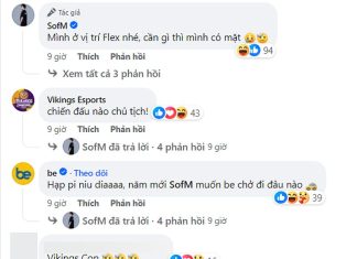 SofM gia nhập Vikings Esports và tiết lộ vai trò mới