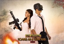 Cặp đôi game thủ PUBG Mobile gây xôn xao với bộ ảnh cưới độc đáo