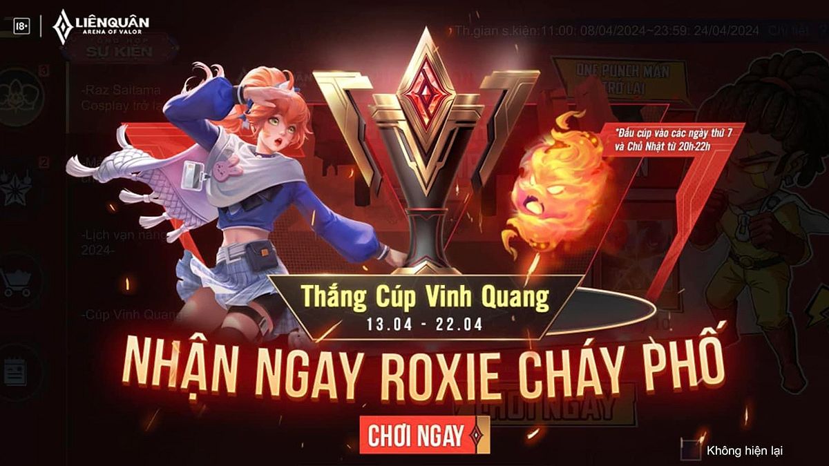 Cuộc thi Cúp Vinh Quang Liên Quân: Nhận ngay skin Roxie miễn phí! - 55583575