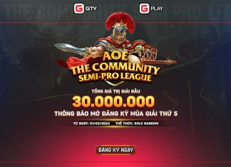 Giải đấu AoE The Community Semi-Pro League mùa 5: Đăng ký ngay để trổ tài và giành lấy những phần thưởng hấp dẫn!
