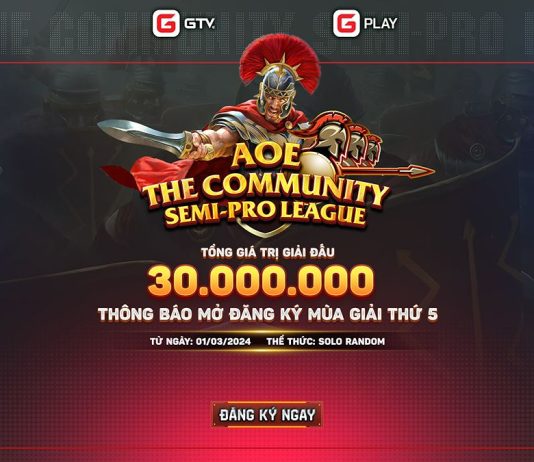 Giải đấu AoE The Community Semi-Pro League mùa 5: Đăng ký ngay để trổ tài và giành lấy những phần thưởng hấp dẫn!