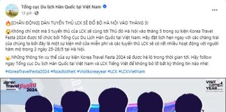 Tuyển thủ LCK sẽ đến Việt Nam: Thông tin mới nhất từ Tổng cục Du lịch Hàn Quốc