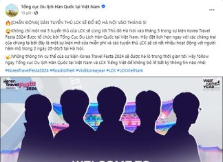 Tuyển thủ LCK sẽ đến Việt Nam: Thông tin mới nhất từ Tổng cục Du lịch Hàn Quốc